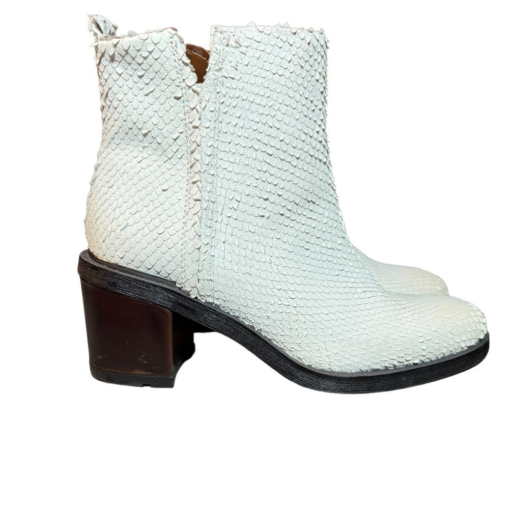 Franco Sarto Kessa Python Artesian Leather Bootie… - image 6